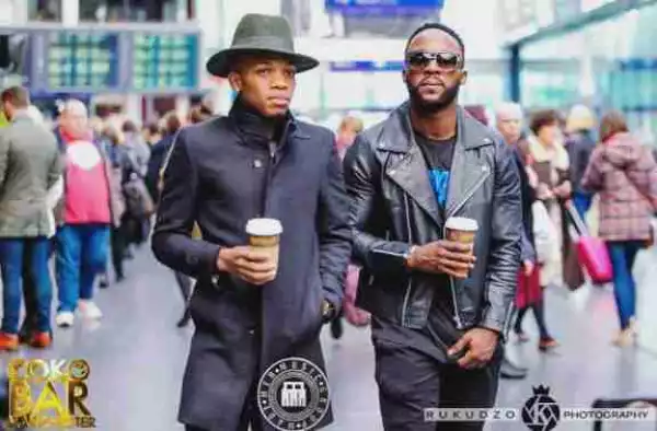 No Bad Blood! Tekno and Iyanya Pictured Together, Promise New Music